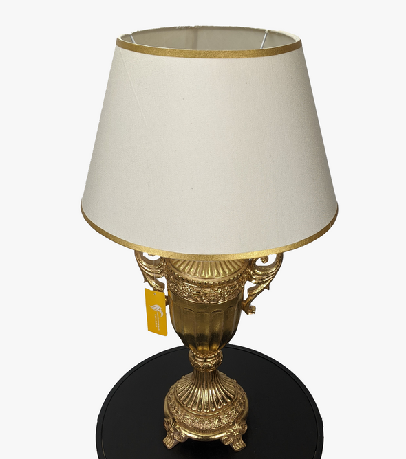 "Metallic Gold Grandeur Table Lamp-AM0076 "