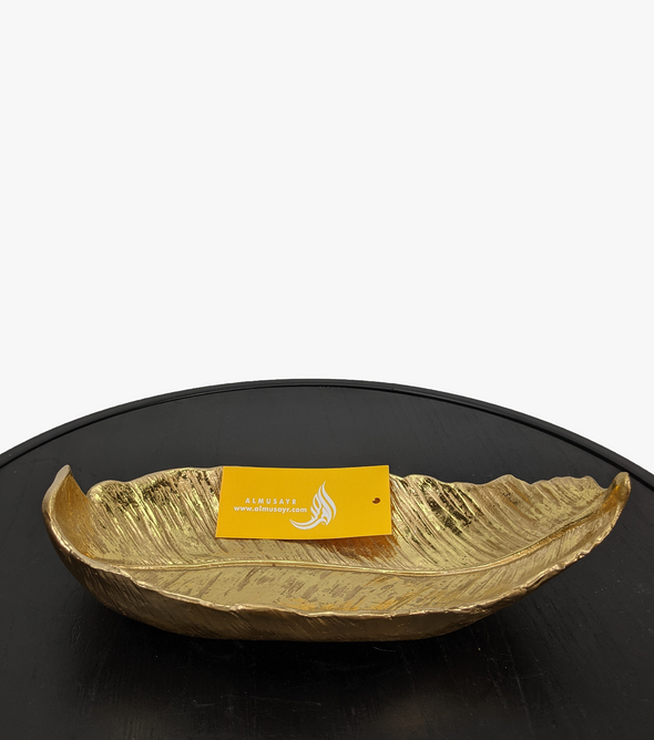 Decorative Gold Shape Serving Tray-AM0092