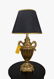 Mid-Century Regency Style Golden Table Lamp-AM0061