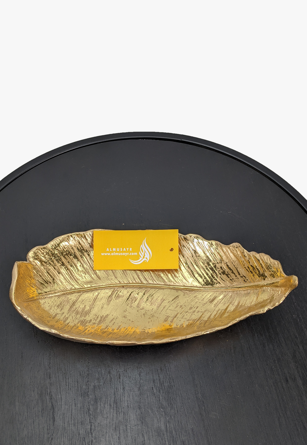 Decorative Gold Shape Serving Tray-AM0092