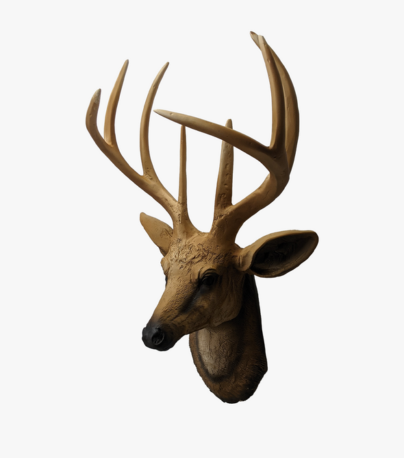 Wall Mounted Deer Head Sculpture-AM0098