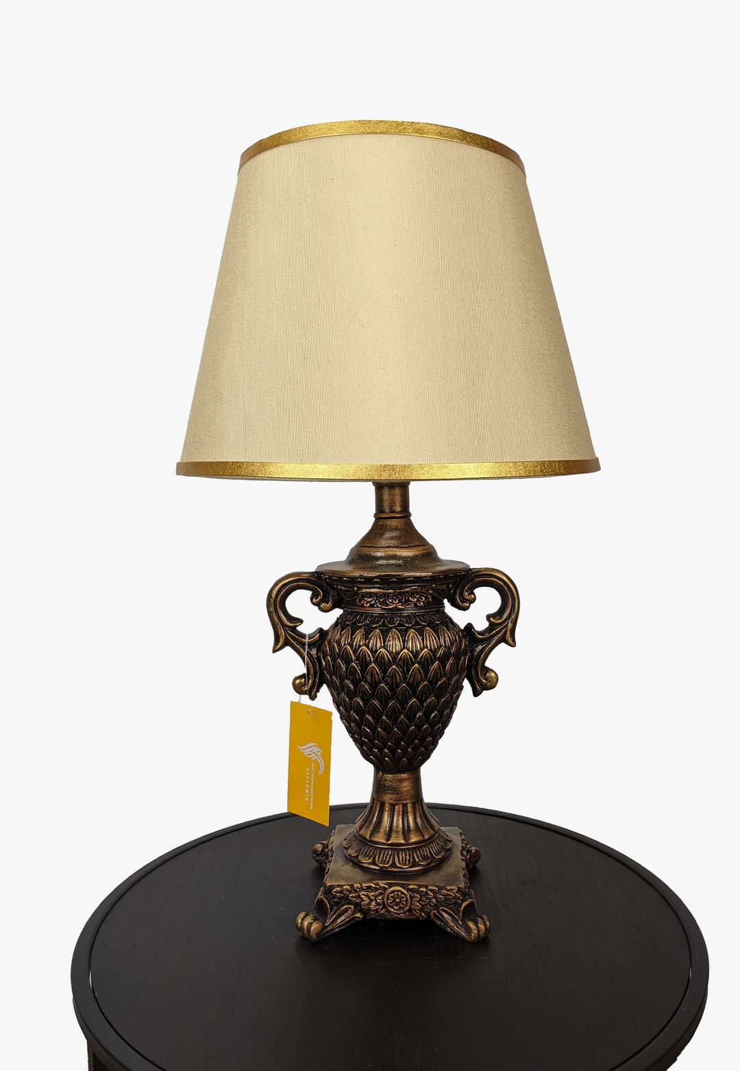 Antique Matte Gold Venetian Lamp -AM0026